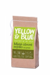 YELLOW & BLUE - Mleté olivové mýdlo na praní