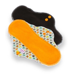 Petite Lullu - Látková menstruační vložka ULTRA - Muchomůrky