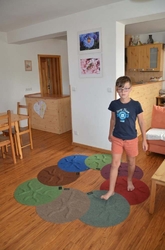 RootyRUG - Kořenový koberec Walk (Set 4 kusů) - Různé barvy
