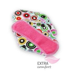 Petite Lullu - Látková menstruační vložka SLIP - Kroužky
