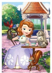 Dino - Sofia a zvířátka - puzzle 24 dílků