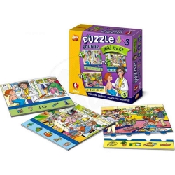 Efko - Soubor puzzle 3+3 - Můj svět