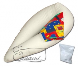 ŠaNaMi - Kojící polštář s dutým vláknem - Standart plus - Luxusní mikroplyš