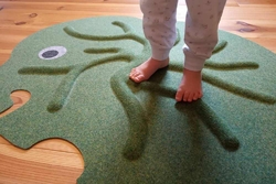RootyRUG - Kořenový koberec KIDS – Zelený - Elephant Green