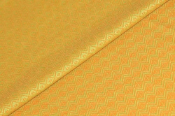 Šátek na nošení miminek a dětí ŠaNaMi - Crystallis - oranžovo-zelený