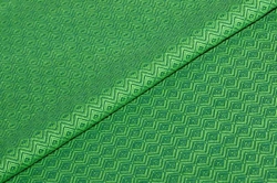 Šátek na nošení miminek a dětí ŠaNaMi - Crystallis - zelený