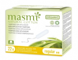 MASMI - Tampony z organické bavlny - Regular