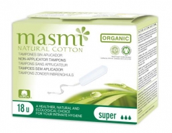 MASMI - Tampony z organické bavlny - Super