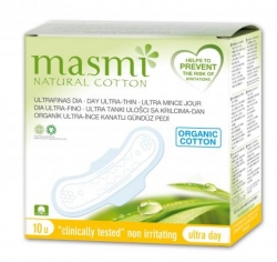 MASMI - Ultratenké vložky z organické bavlny ULTRA DAY s křidélky