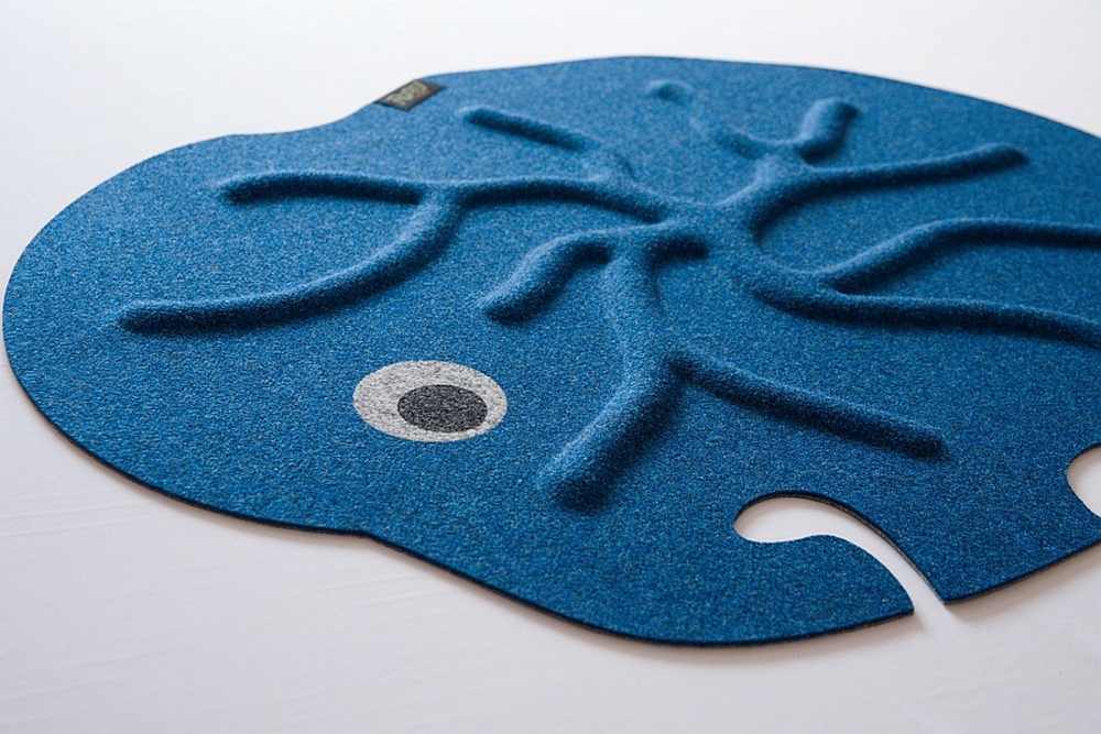 RootyRUG - Kořenový koberec KIDS – Modrý - Elephant Blue