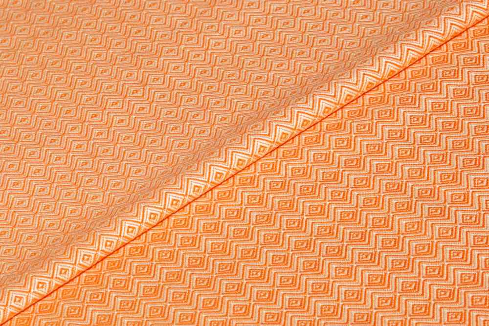 Šátek na nošení miminek a dětí ŠaNaMi - Crystallis - oranžový